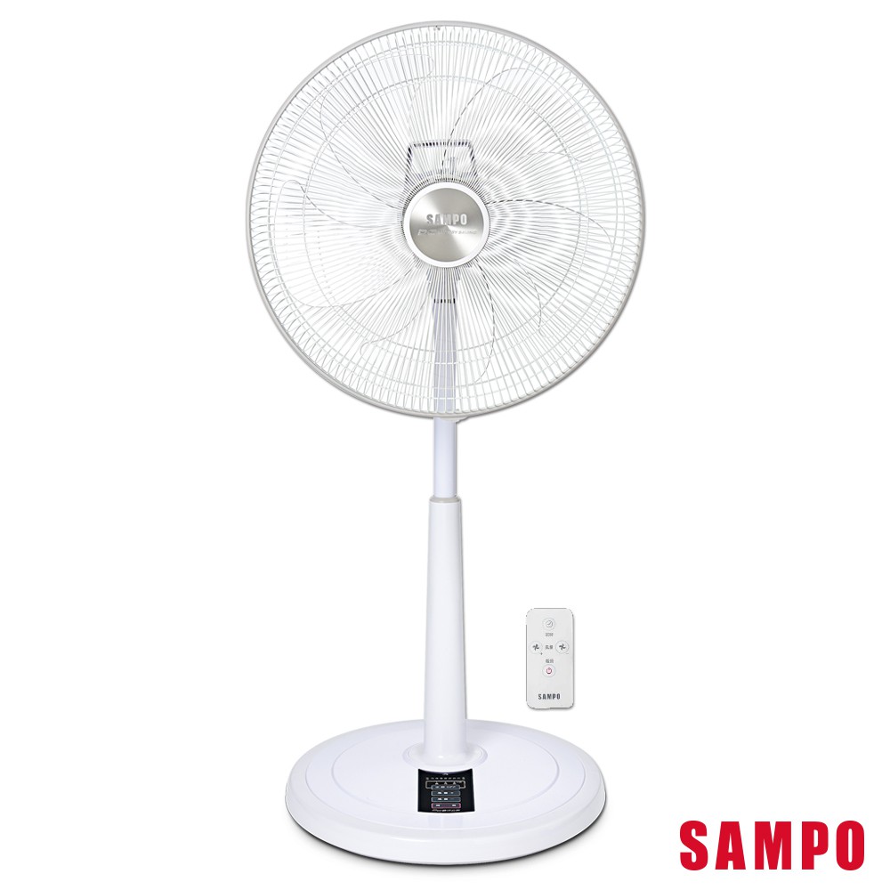 SAMPO 18吋微電腦遙控型DC節能省電風扇