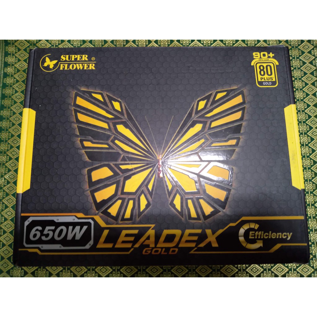 二手 振華 Leadex GOLD 650W 80+ 金牌 電源供應器 全模組化(SF-650F14MG)