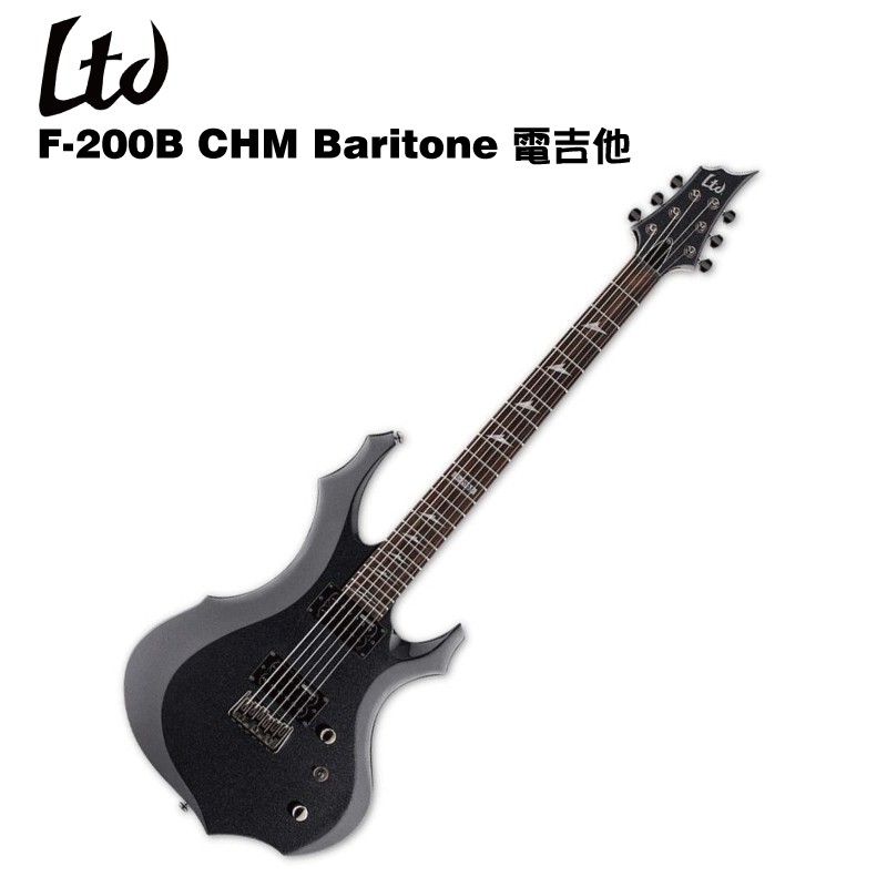LTD F-200B CHM Baritone 電吉他【i.ROCK 愛樂客樂器】