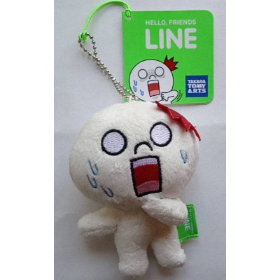 [LINE周邊商品] LINE熊大兔兔12CM絨毛娃娃吊飾玩偶
