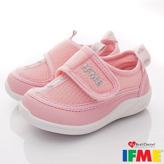 日本IFME健康機能童鞋 排水系列快乾舒適學步鞋款 20230701粉(寶寶段)12.5-15cm