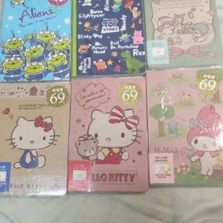 三麗鷗 彩色 筆記本 好可愛定頁 筆記本 信紙 便條紙 美樂蒂 雙子星 hello kitty