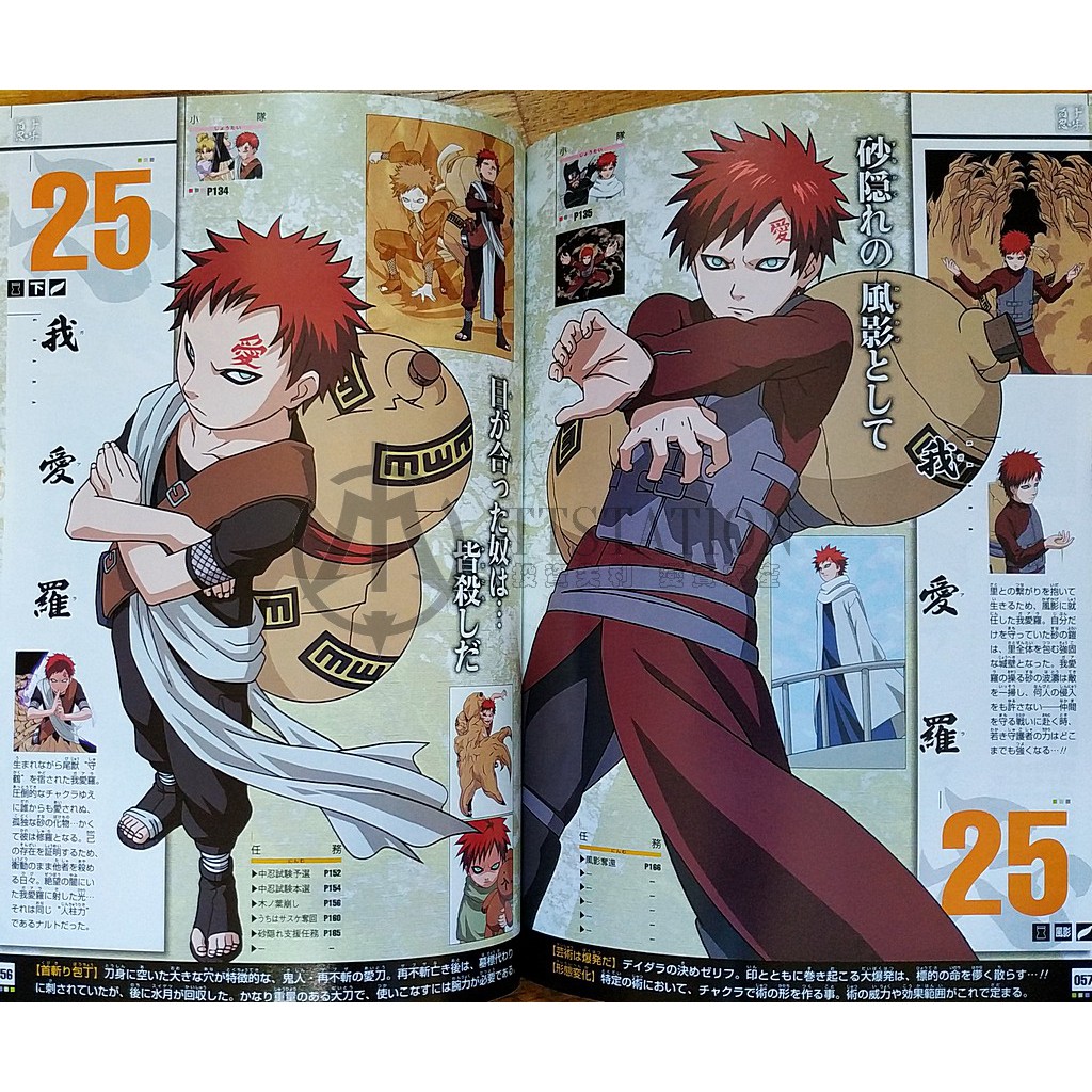 火影忍者角色圖鑑naruto 十年百忍畫冊岸本齊史漩渦鳴人宇智波佐助木葉忍者 蝦皮購物