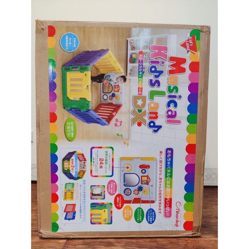 日本育兒nihon Ikuji Kid S Land 二手 音樂遊戲圍欄 蝦皮購物