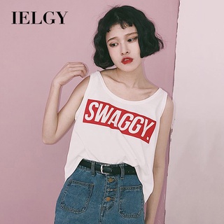 IELGY 女士寬鬆韓版小可愛吊帶背心女式無袖背心百搭打底衫無袖 T 卹