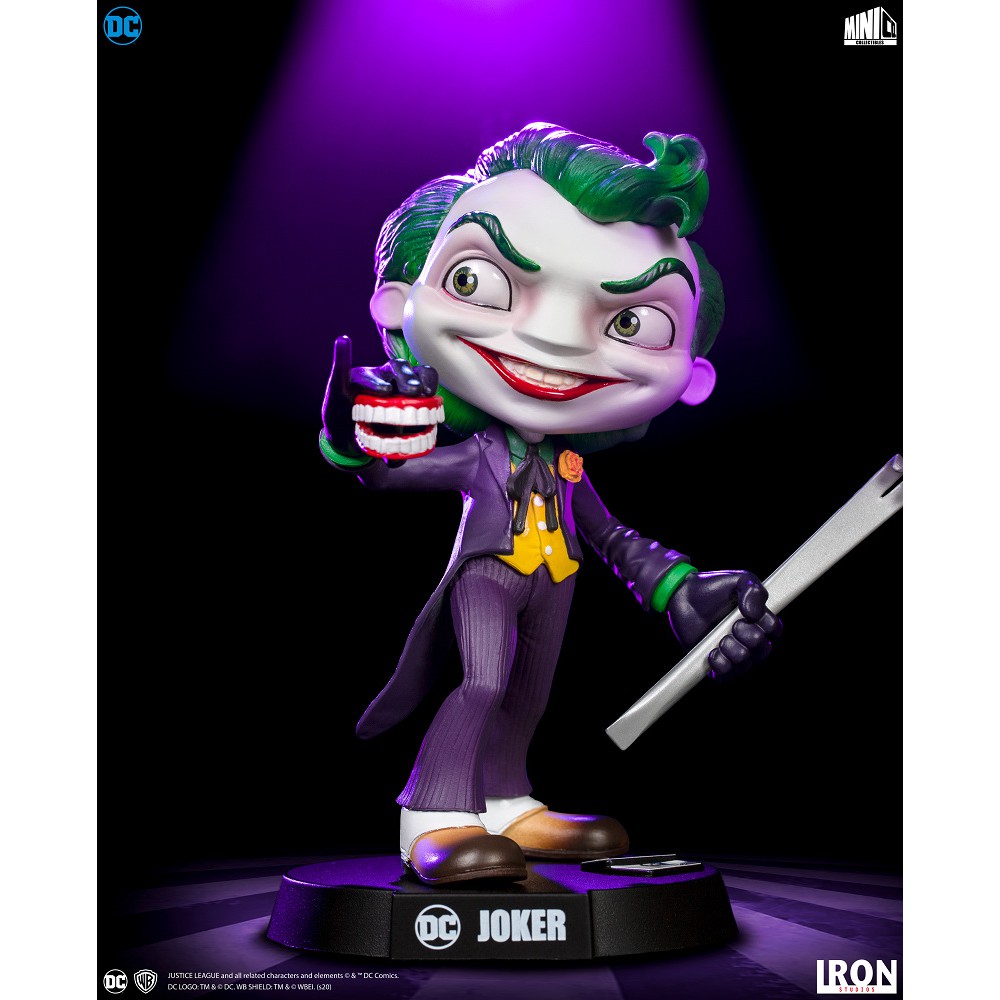 【撒旦玩具 SatanToys】預購 Iron Studios Mini Co 小丑 Q版公仔 Joker 蝙蝠俠 DC
