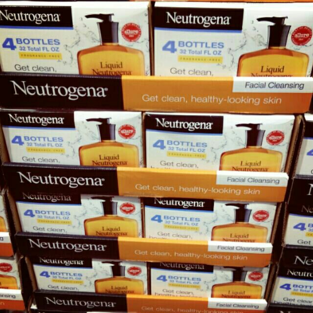 💦洗後不緊繃，皮膚保濕又Q彈🥰Costco代購。Neutrogena露得清洗面乳無香精配方