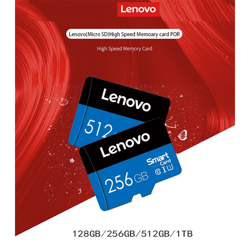 LENOVO 【24小時發貨聯想微存儲SD卡1TB 512gb 128GB 32GB 64GB 256GB 16GB S