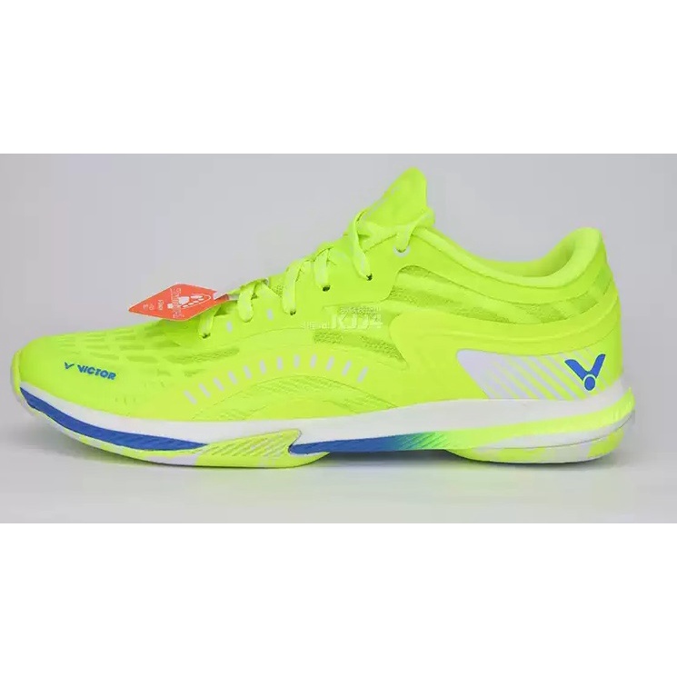 27.5 (羽球世家) 勝利 超輕量化 S99 Elite  羽球鞋 S-99 螢光綠 超臨界氮氣發泡中底 VICTOR