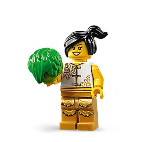 LEGO 80104 拆售 人偶 舞獅 女孩 彩球 (附手持配件)