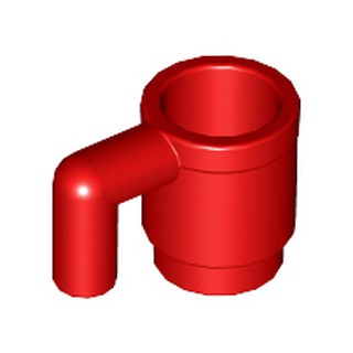 LEGO 樂高 人偶配件 零件3899 389921 紅色 馬克杯 杯子 酒杯 啤酒杯