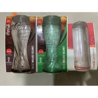 【全新現貨】麥當勞 McDonald’s × 可口可樂 Coca-Cola 玻璃杯 2018/2017 限量款