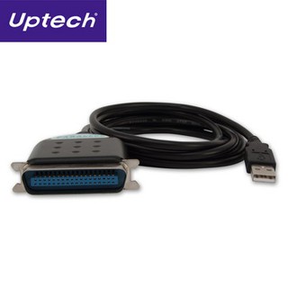 {新霖材料} UTN500 Uptech USB to Parallel印表機轉接線 影印機轉電腦 DB36P