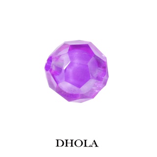 DHOLA｜【8MM台灣珠中珠】珠中珠 彩色 角珠 手鍊 項鍊 串珠 台灣製 朵拉手藝材料店