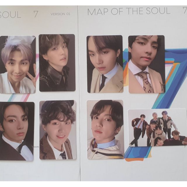 BTS map of the soul 7 全專/小卡