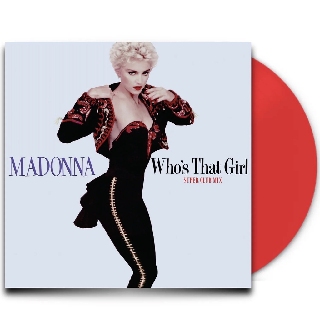 Madonna瑪丹娜 Who`s That Girl那女孩是誰2022 RSD世界唱片行日LP紅膠唱片彩膠唱片