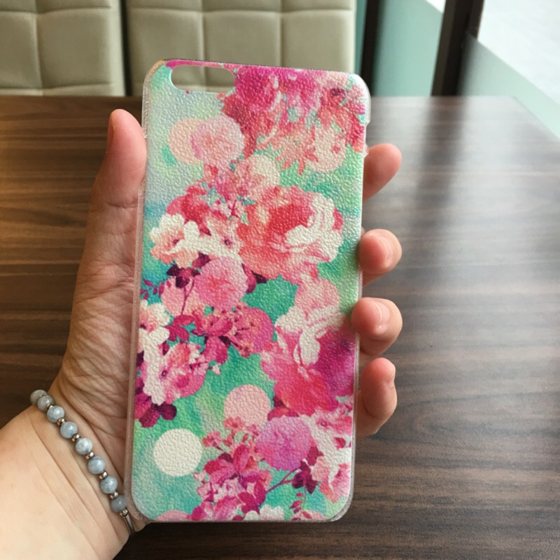 💗全新💗出清🎁換奶粉$🎁🎀復古文藝小清新5.5吋 碎花iPhone 6/6s plus浪漫唯美手機殼 硬殼