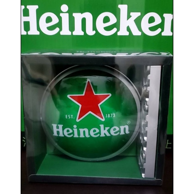 海尼根 Heineken 星傳奇小圓招 海尼根小圓招 小圓招 小招牌 招牌燈 廣告燈 圓招 夜燈 招牌 磁鐵 USB充電