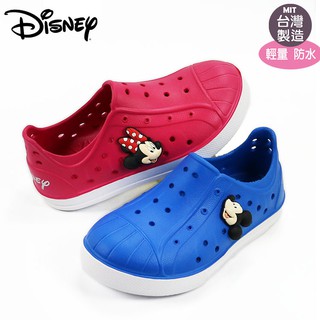 童鞋/Disney迪士尼米奇.米妮.兒童洞洞鞋.水鞋(118188)藍.桃15-20號