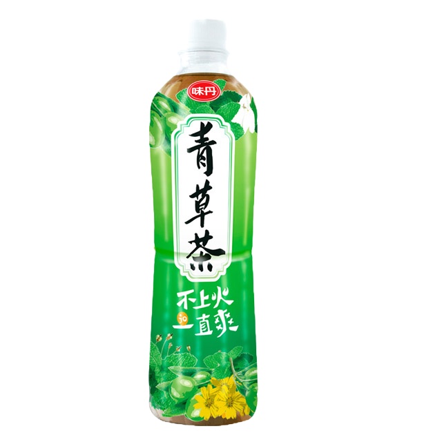 味丹【青草茶】飲料(560ml/罐)