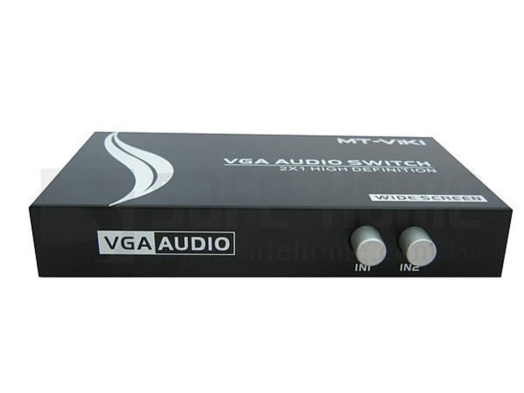 VGA 螢幕音源切換器二台 VGA 輸入到一台螢幕音源輸出(雙向)250MHz SVAW102-250