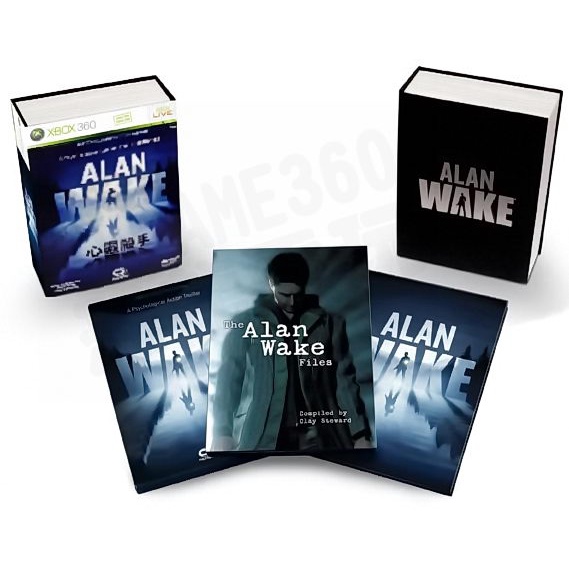 【二手遊戲】XBOX360 心靈殺手 動作遊戲 ALAN WAKE 限量珍藏版 中文版  原文小說 遊戲配樂 不包含遊戲