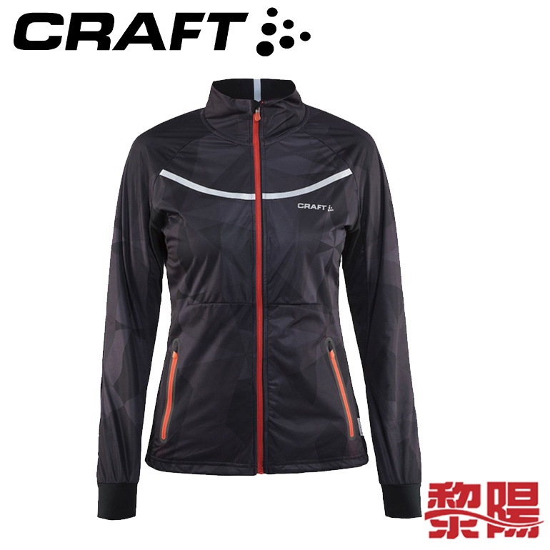 CRAFT 瑞典 1904237 防風保暖外套 女款 (黑) 防風/透氣/保暖/高彈性 04R04237