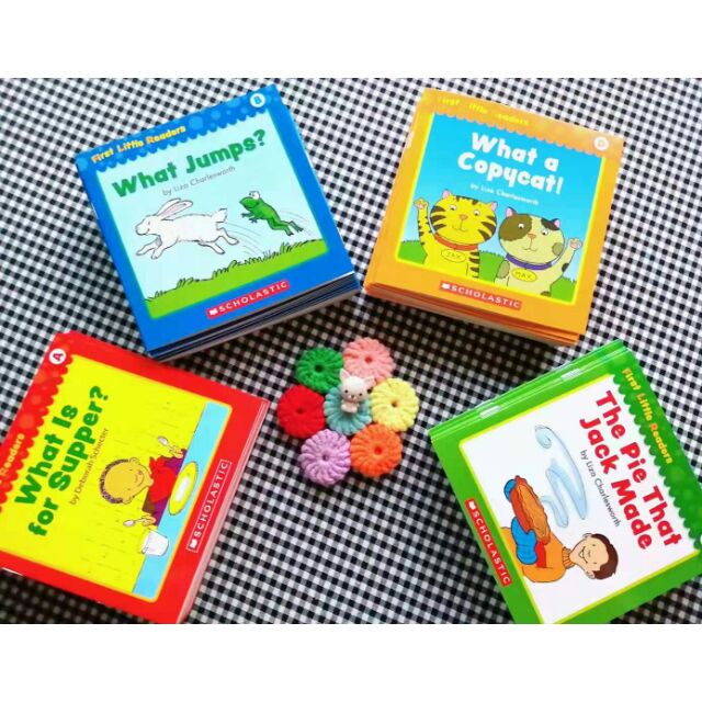 First Little Readers ABCD 4盒 全100冊學樂英文 點讀版 小達人點讀