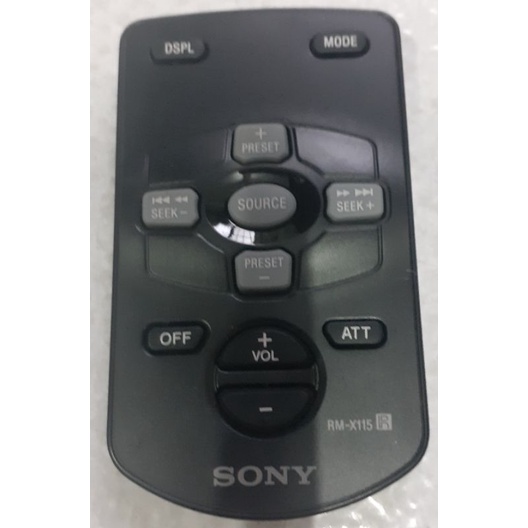 [若夢愛環保]二手超新~索尼SONY RM-X115汽車音響遙控器，適用cdx等系列主機