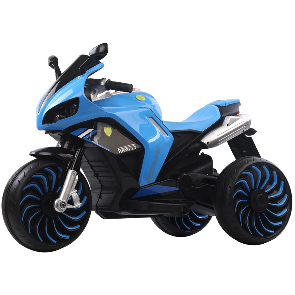 TECHONE MOTO20 超大號兒童概念車電動機車三輪車可坐大人2-10歲男女寶寶玩具雙驅童車腳踩油門