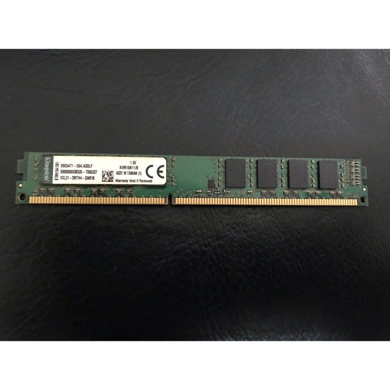 金士頓ddr3 1600 8g雙面顆粒（終身保固）