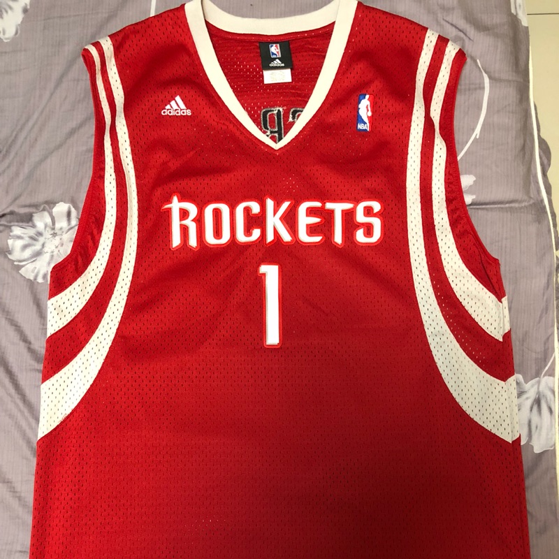 NBA T-MAC Mcgrady 火箭客場紅 球衣