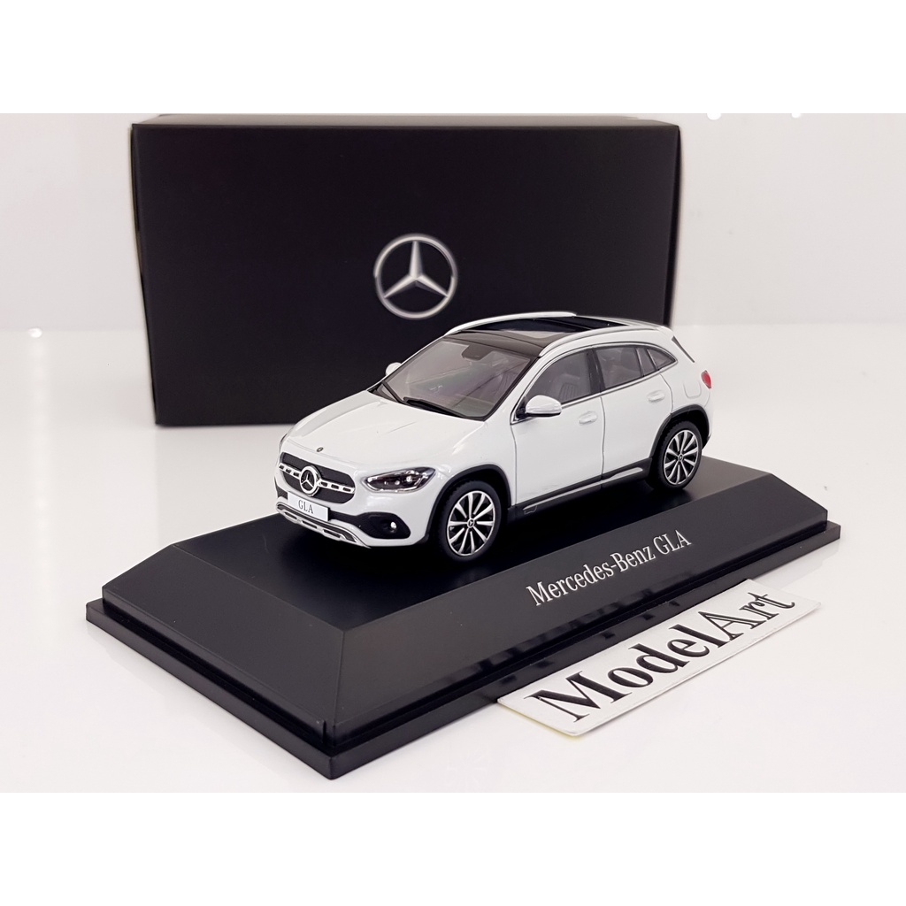 【模型車藝】1/43 Spark Mercedes-Benz GLA 2020白(H247) 賓士原廠精品