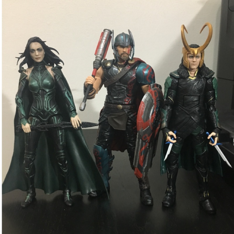 Marvel legends 雷神索爾 海拉 洛基 限jxxxx下標