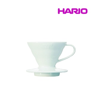 【吉翔餐具】HARIO V60 磁石瀘杯 01白色 陶瓷咖啡濾器 手沖咖啡 1-2人份 手沖濾杯 咖啡濾杯 VDC01W