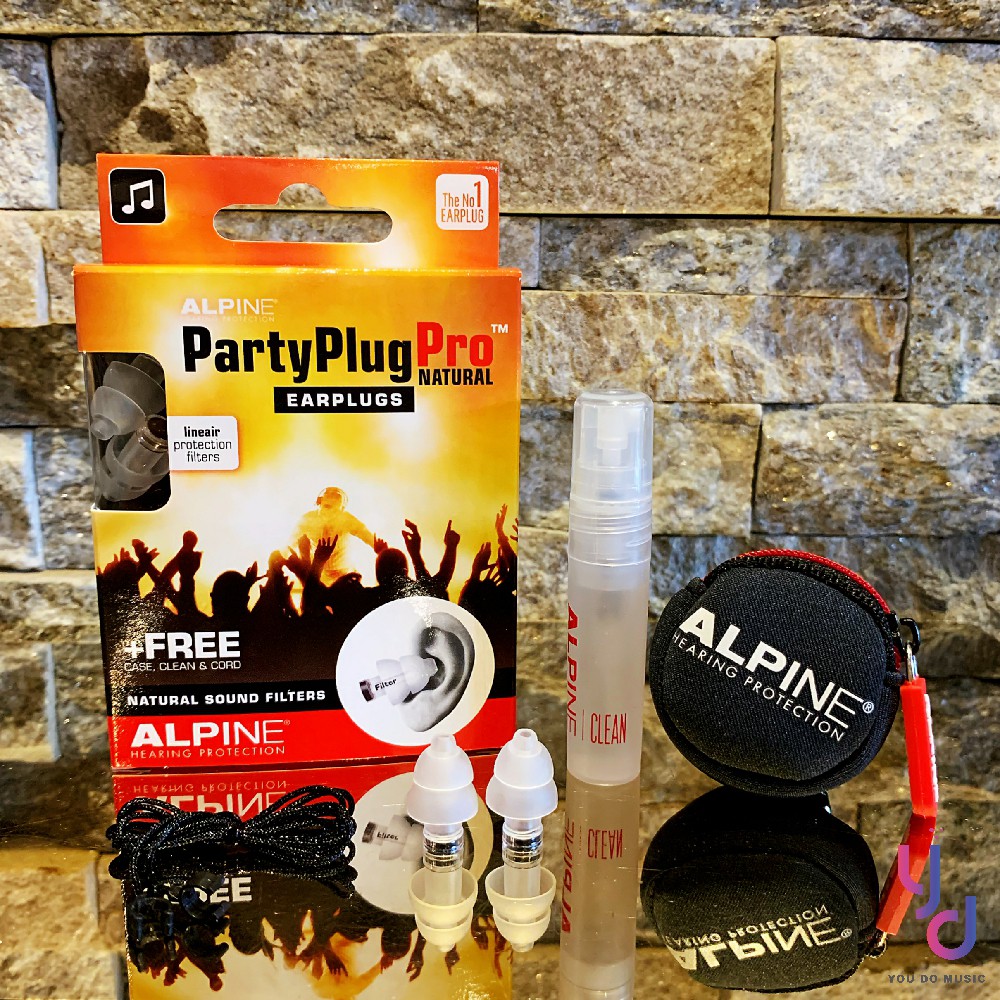 分期免運 贈高級收納盒 Alpine Party Plug Pro 全頻 耳塞 可維持交談 專利 降噪 派對 演唱會