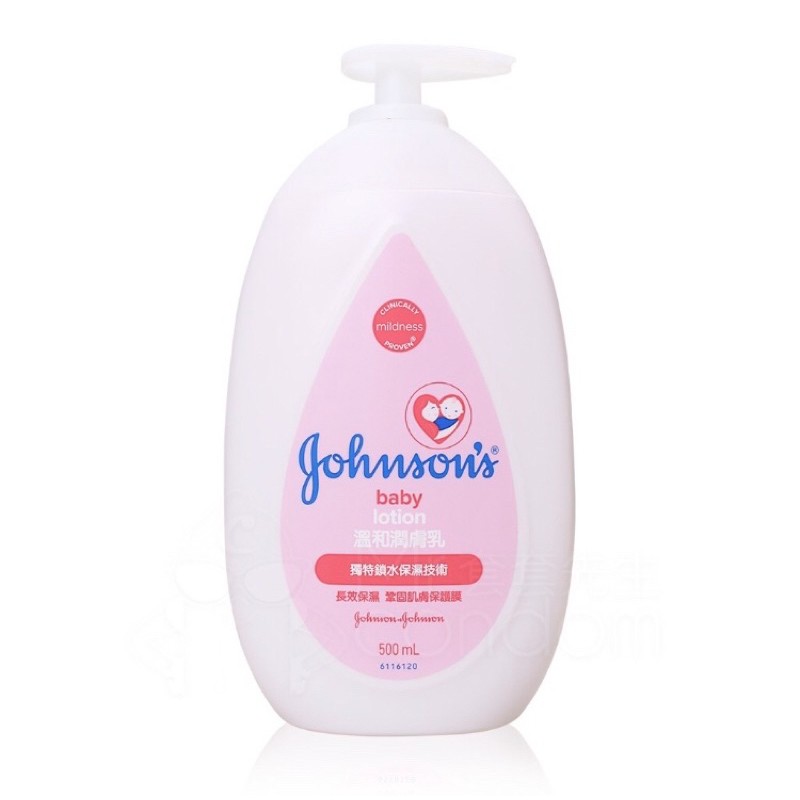 Johnson's 嬰兒潤膚乳液 500ml 溫和 兒童乳液/嬌生