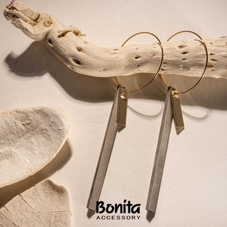 【Bonita】大自然風木頭耳針耳環700-9256/對話不對稱耳針耳環700-9259
