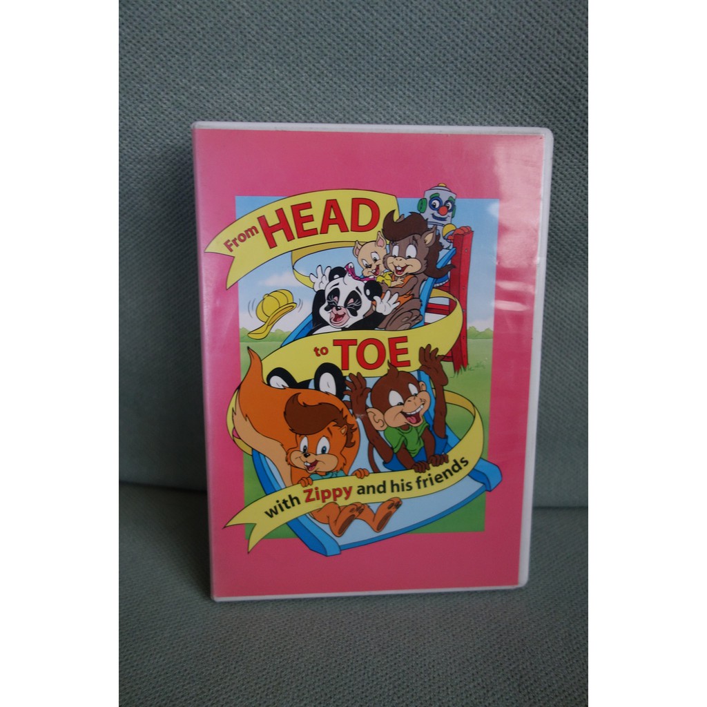 寰宇迪士尼 美語 教材 Zippy from head to toe CD