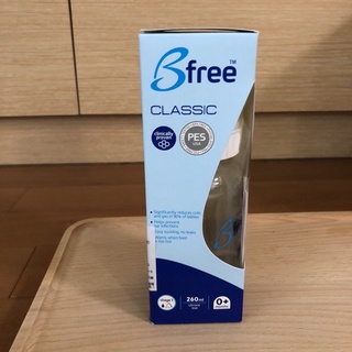 ［全新］Bfree 貝麗 玻璃防脹氣奶瓶 260ml