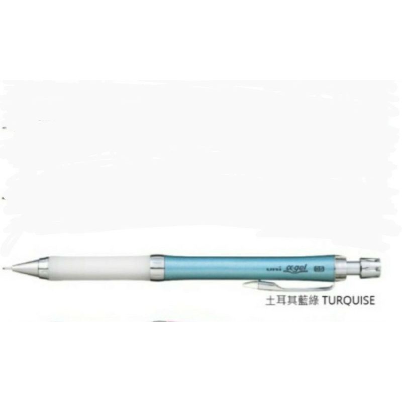 三菱uni  M5-807GG(土耳其藍綠色果凍筆)  送筆樂環保橡皮擦