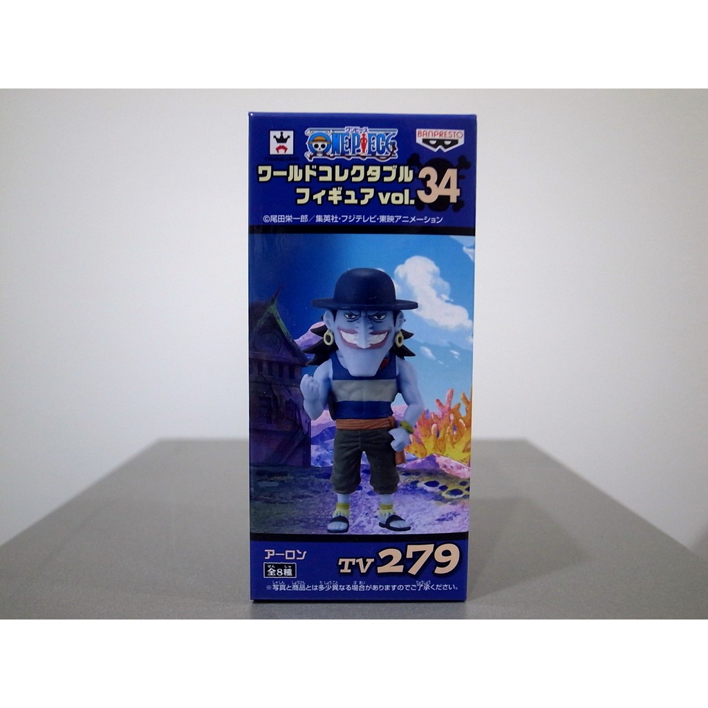 低價出清 景品 Q版公仔 WCF 海賊王 vol.34 TV279 魚人島激鬥篇 惡龍 全新日版 索隆 佛朗基 一番賞
