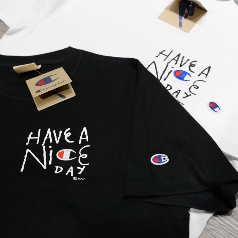champion have a nice day t shirt