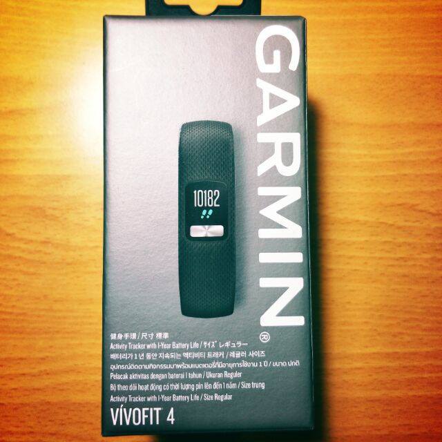 GARMIN Vivofit 4 黑 全新 智慧 健身手環