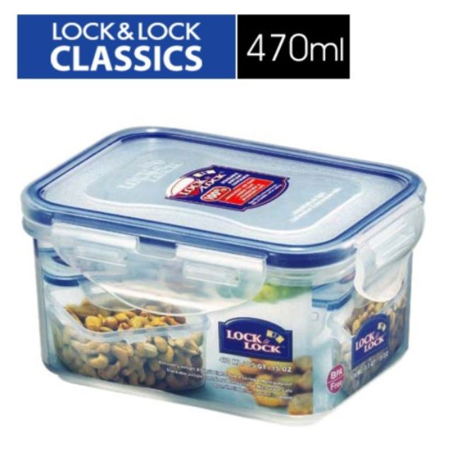 樂扣樂扣LOCK&amp;LOCK CLASSICS系列保鮮盒 470ML