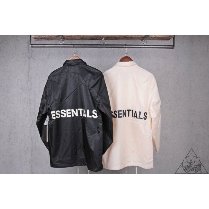 【HYDRA】Fear Of God Essentials Coach Jacket 教練外套 夾克 雨衣【FOG03】