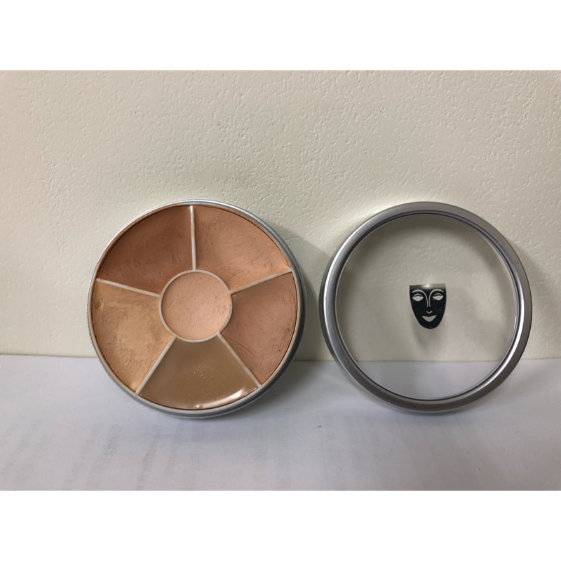 Kryolan 歌劇魅影 Concealer Circle 6色遮瑕盤，色號No. 3