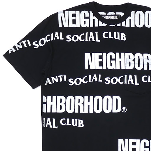 Anti Social Social Club x Neighborhood  聯名TEE  In Tears Tee