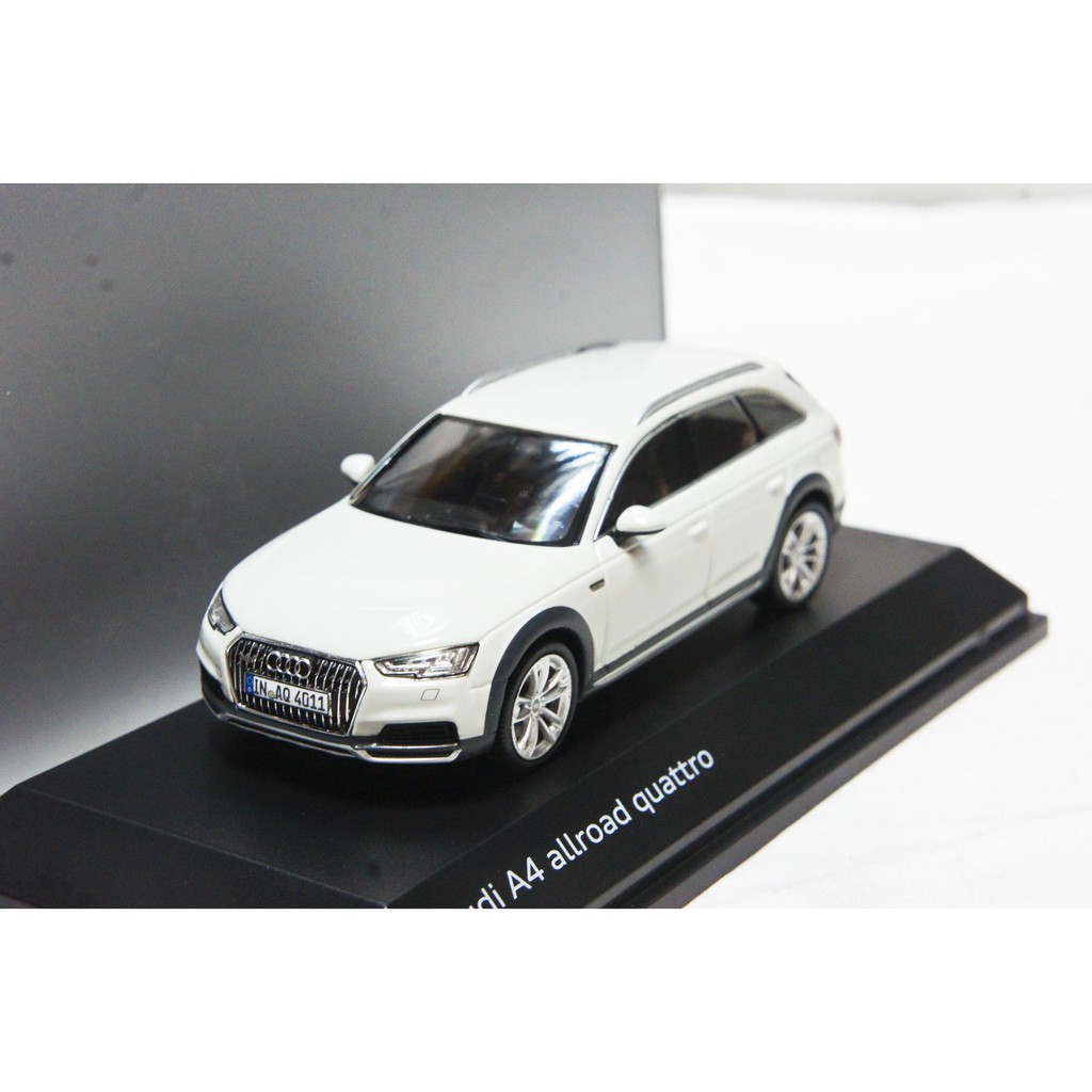 【現貨特價】奧迪原廠1:43 Spark Audi A4 Allroad Quattro 白色 ※樹脂車※