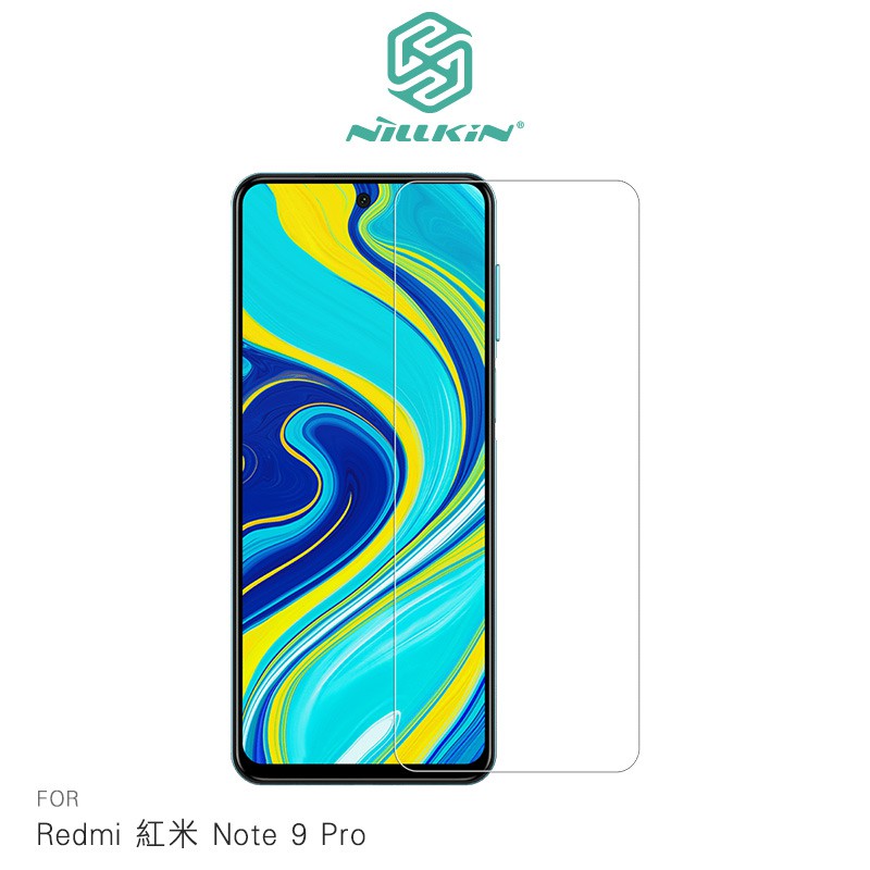 NILLKIN Redmi 紅米 Note 9 Pro Amazing H+PRO 螢幕保護貼 防爆 鋼化 廠商直送